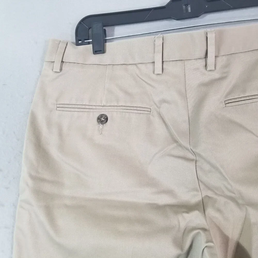 Dockers D2 signature khaki pants men's 34 x 29 beige regular fit preppy‎